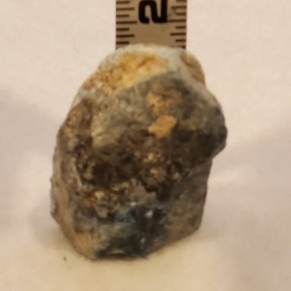 Natural Raw Apatite Crystal #1 stone more crystals in a couple corners of this 1 - Picture 4 of 12